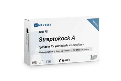 Halsfluss Se Test för halsfluss