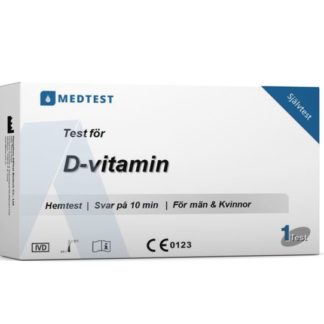 d-vitamintest, ett självtest för att mäta d-vitmain
