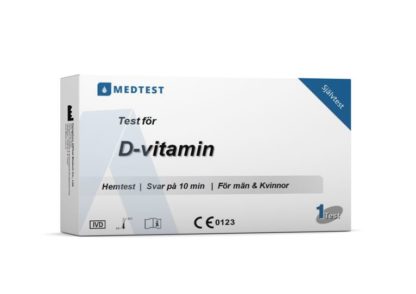 D-vitamintest d-vitamintest, ett självtest för att mäta d-vitmain