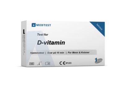 D-vitamin test. Måler nivået av vitamin D i blodet
